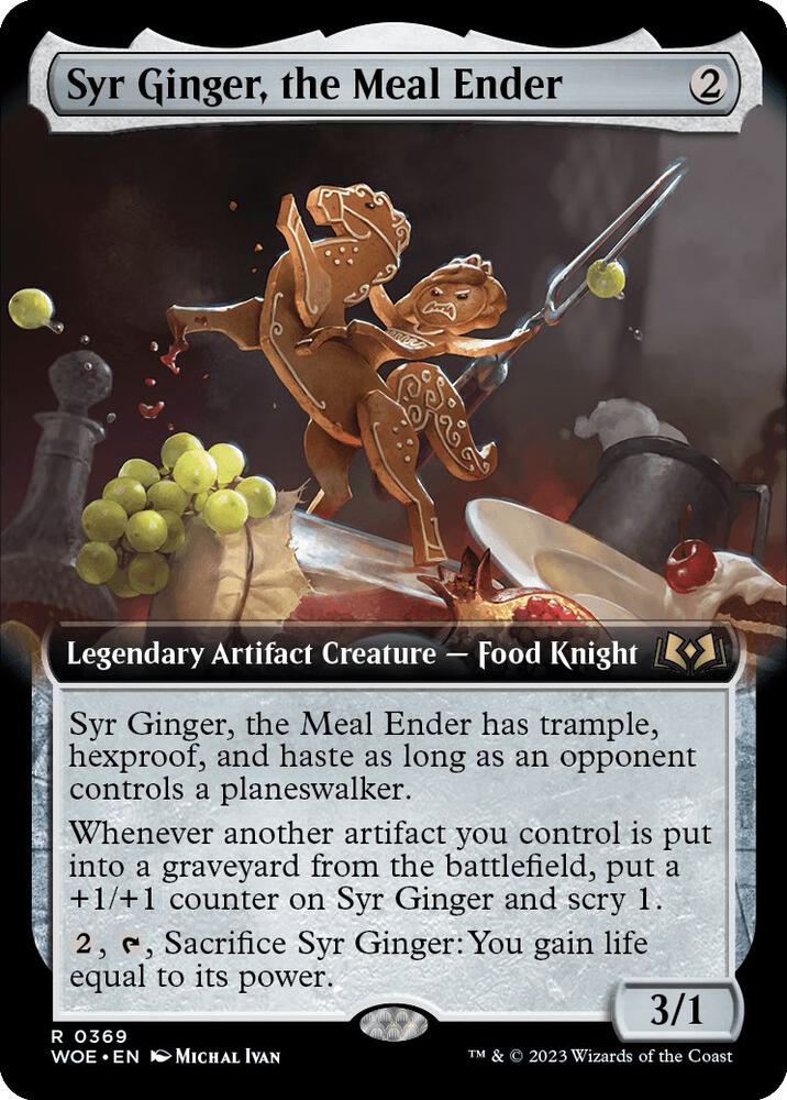 Syr Ginger, the Meal Ender (Extended Art) [Wilds of Eldraine] 369