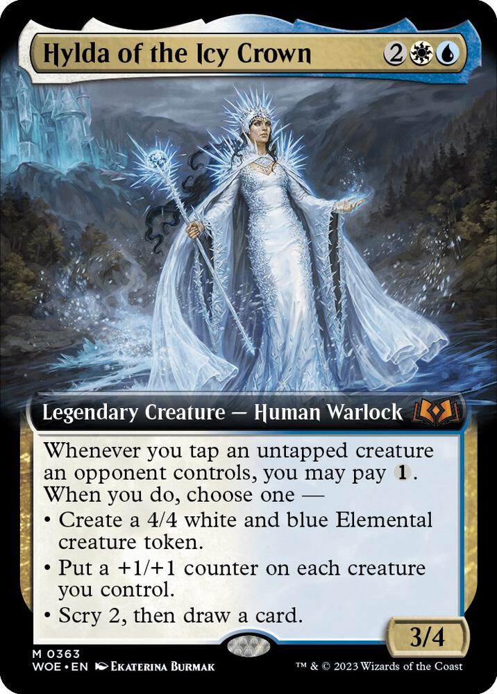 Hylda of the Icy Crown (Extended Art) [Wilds of Eldraine] 363