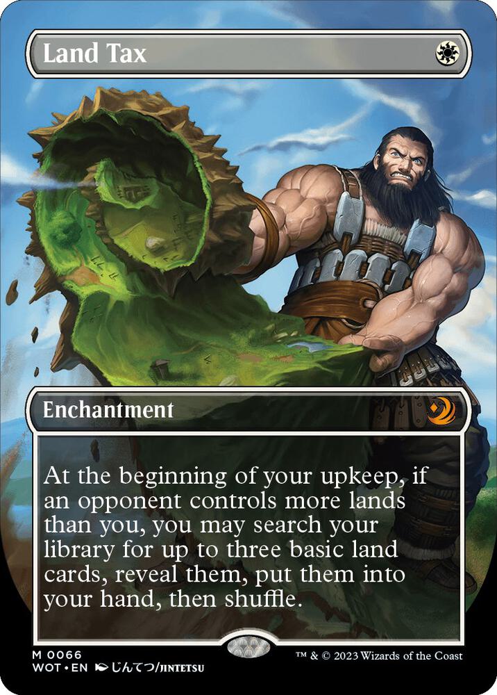 Land Tax (Anime Borderless) [Wilds of Eldraine: Enchanting Tales] 66