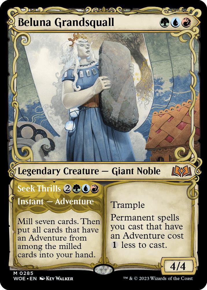 Beluna Grandsquall (Showcase) [Wilds of Eldraine] 285