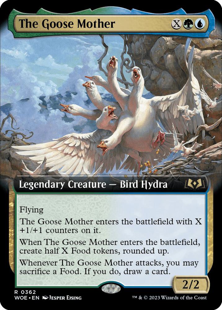 The Goose Mother (Extended Art) [Wilds of Eldraine] 362