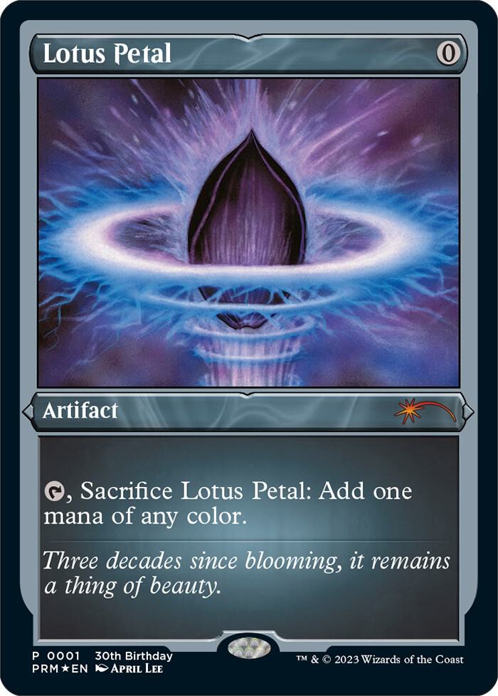 Lotus Petal (Foil Etched) [Unique and Miscellaneous Promos] 1