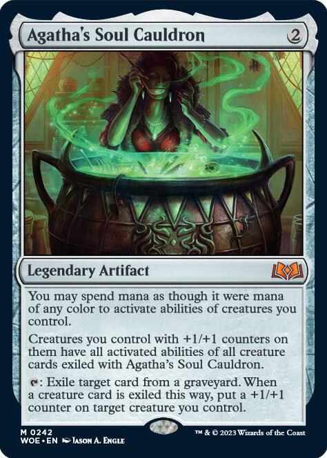 Agatha's Soul Cauldron [Wilds of Eldraine] 242