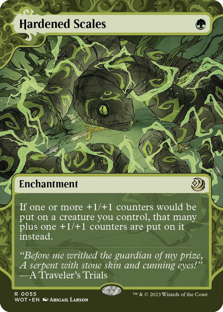 Hardened Scales [Wilds of Eldraine: Enchanting Tales] 55
