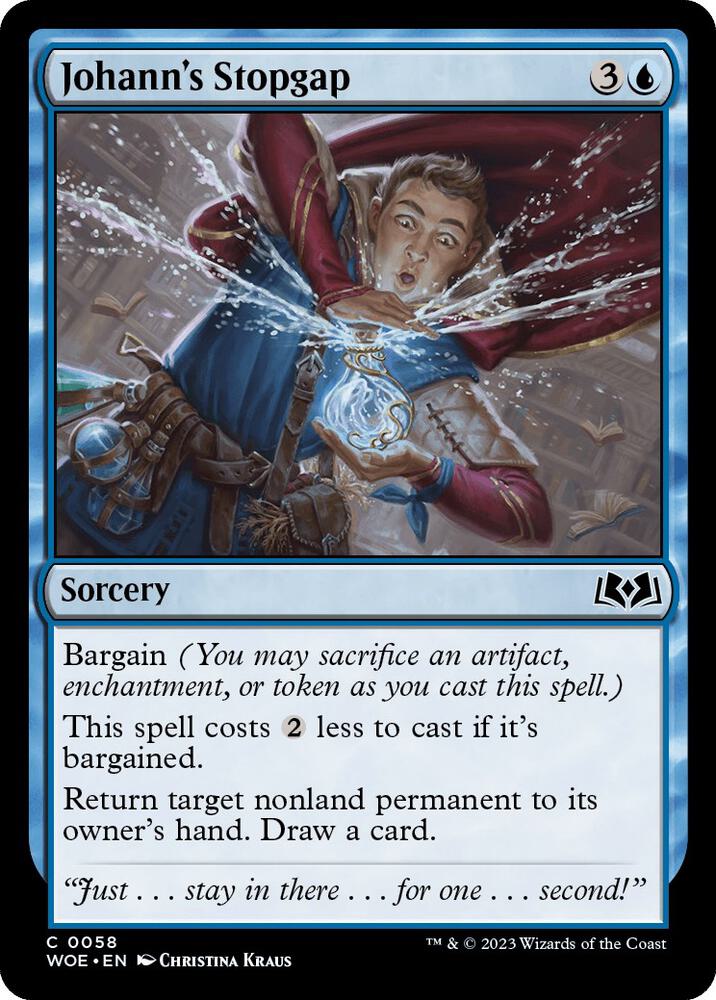 Johann's Stopgap [Wilds of Eldraine] 58