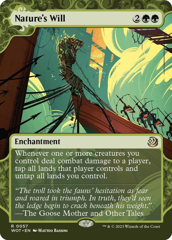 Nature's Will [Wilds of Eldraine: Enchanting Tales] 57