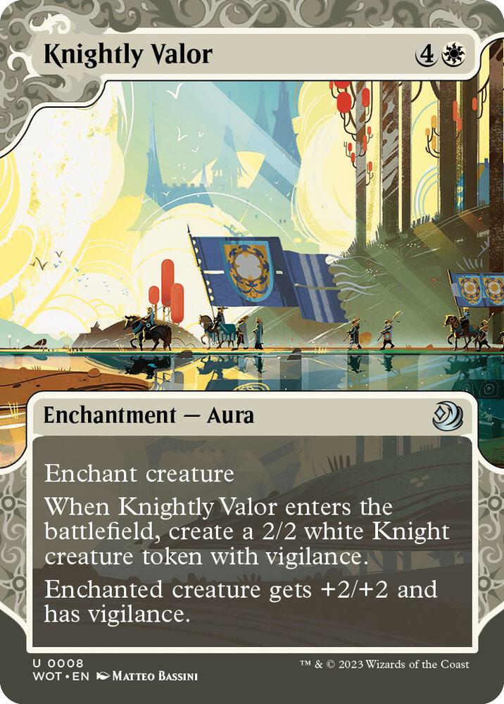 Knightly Valor [Wilds of Eldraine: Enchanting Tales] 8