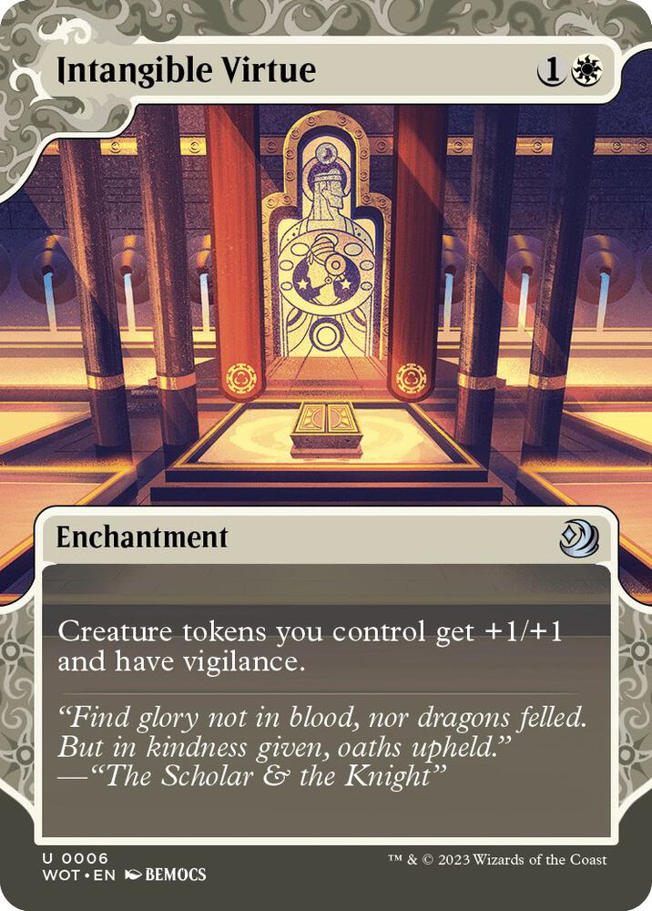 Intangible Virtue [Wilds of Eldraine: Enchanting Tales] 6