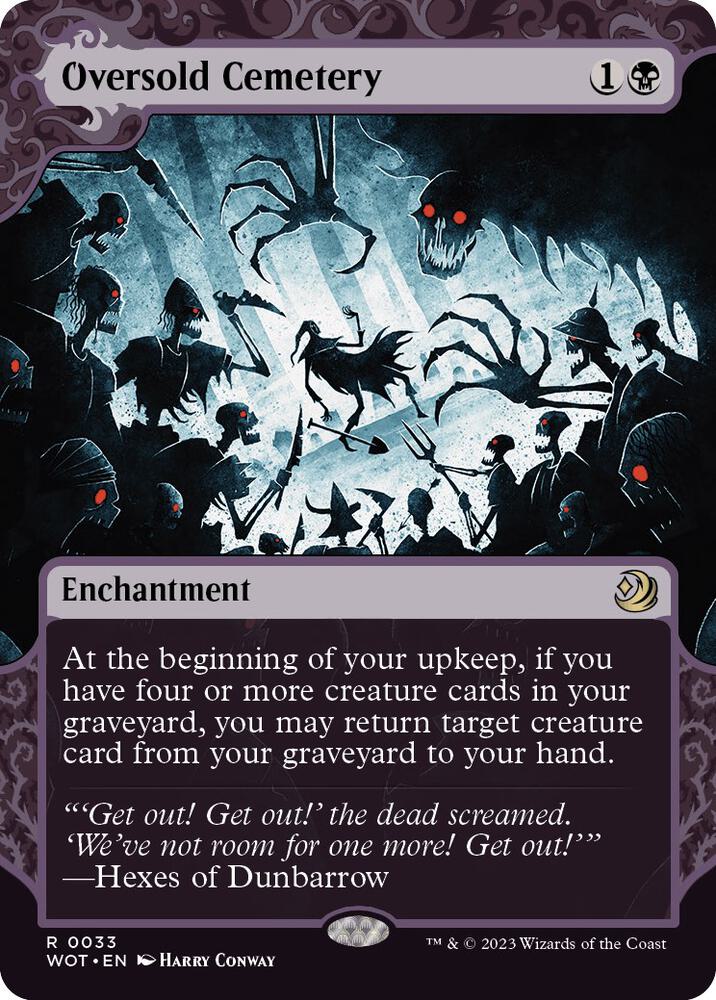 Oversold Cemetery [Wilds of Eldraine: Enchanting Tales] 33