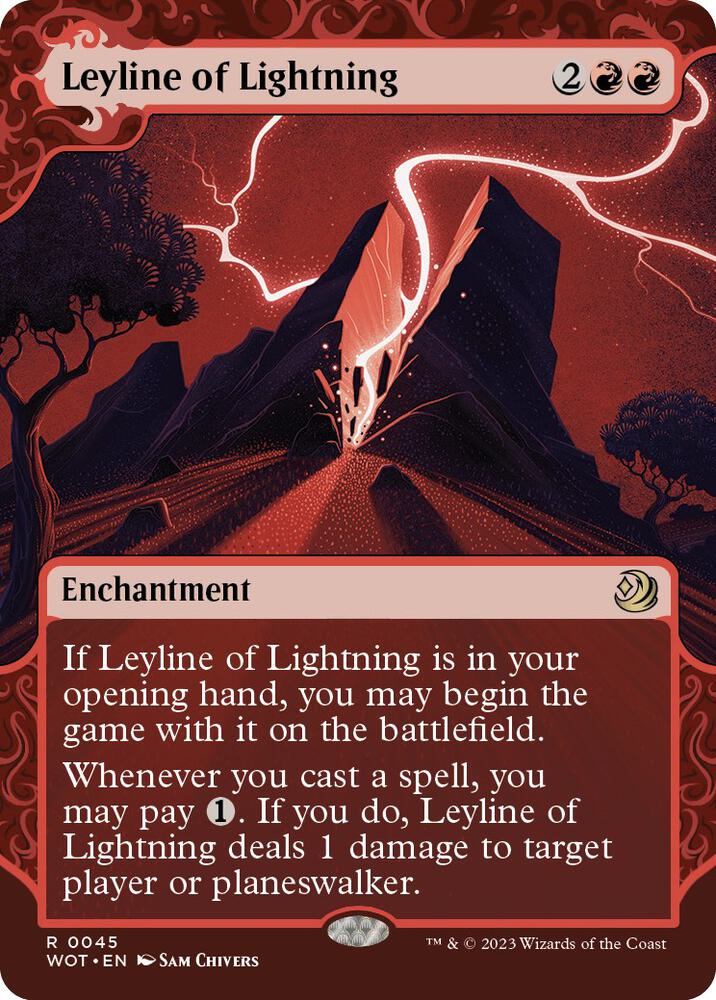 Leyline of Lightning [Wilds of Eldraine: Enchanting Tales] 45