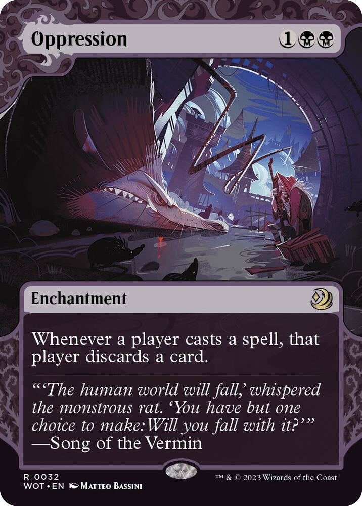 Oppression [Wilds of Eldraine: Enchanting Tales] 32