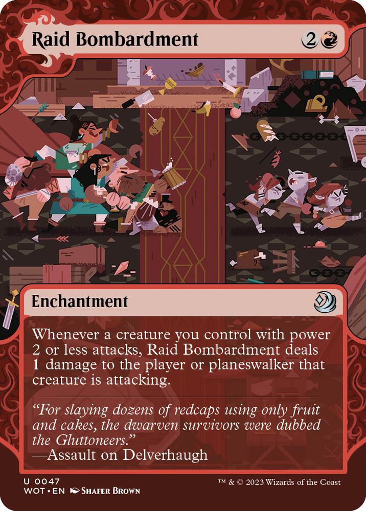 Raid Bombardment [Wilds of Eldraine: Enchanting Tales] 47