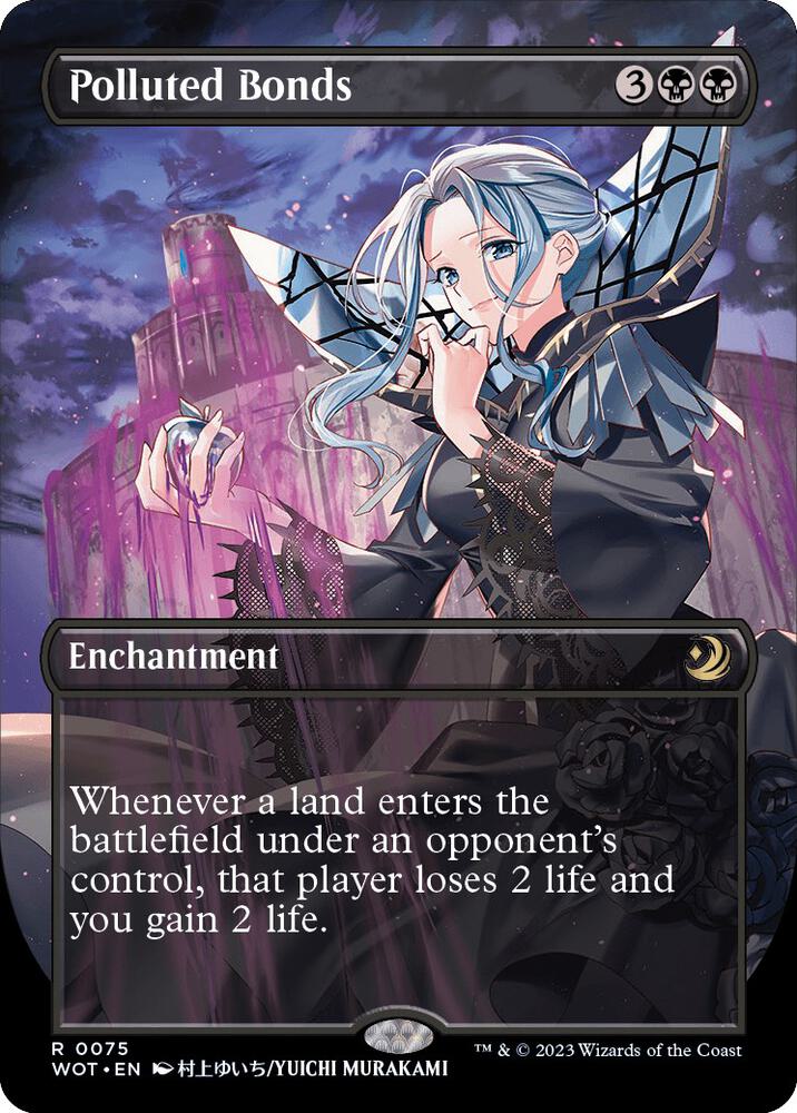 Polluted Bonds (Anime Borderless) [Wilds of Eldraine: Enchanting Tales] 75