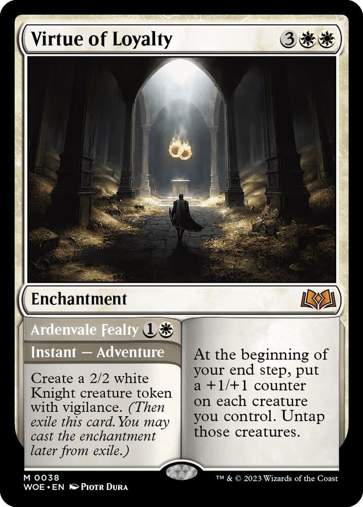 Virtue of Loyalty [Wilds of Eldraine] 38