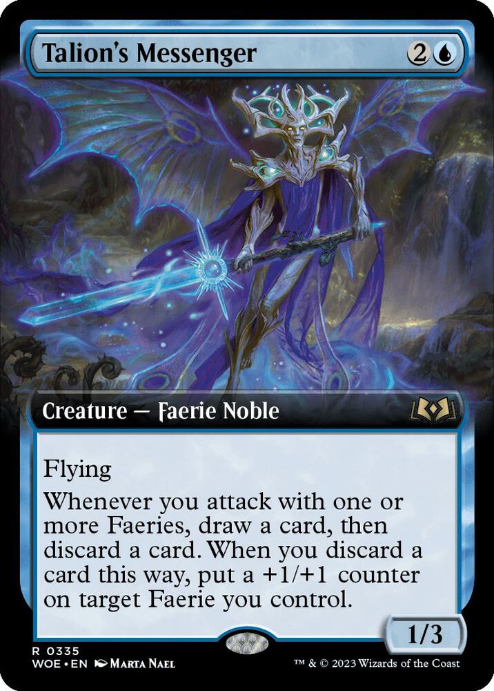 Talion's Messenger (Extended Art) [Wilds of Eldraine] 335