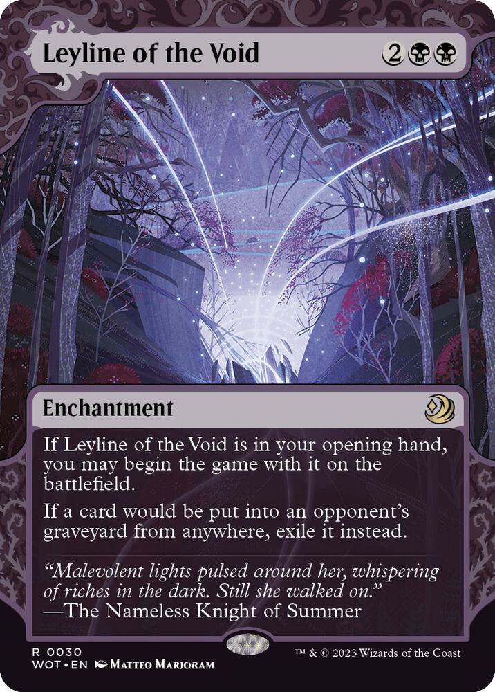 Leyline of the Void [Wilds of Eldraine: Enchanting Tales] 30