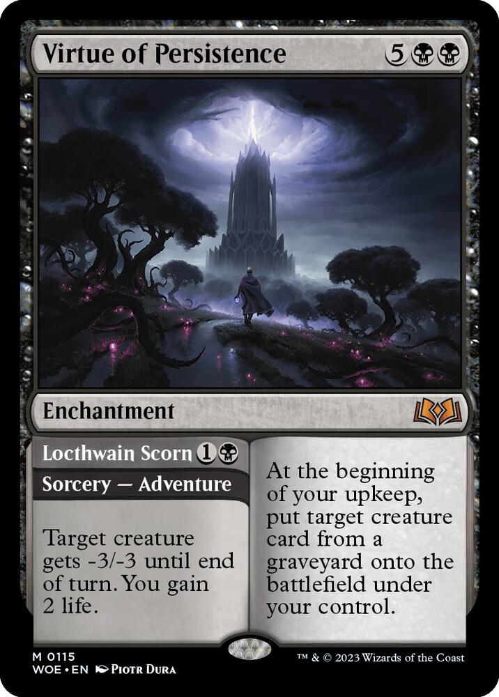Virtue of Persistence [Wilds of Eldraine] 115
