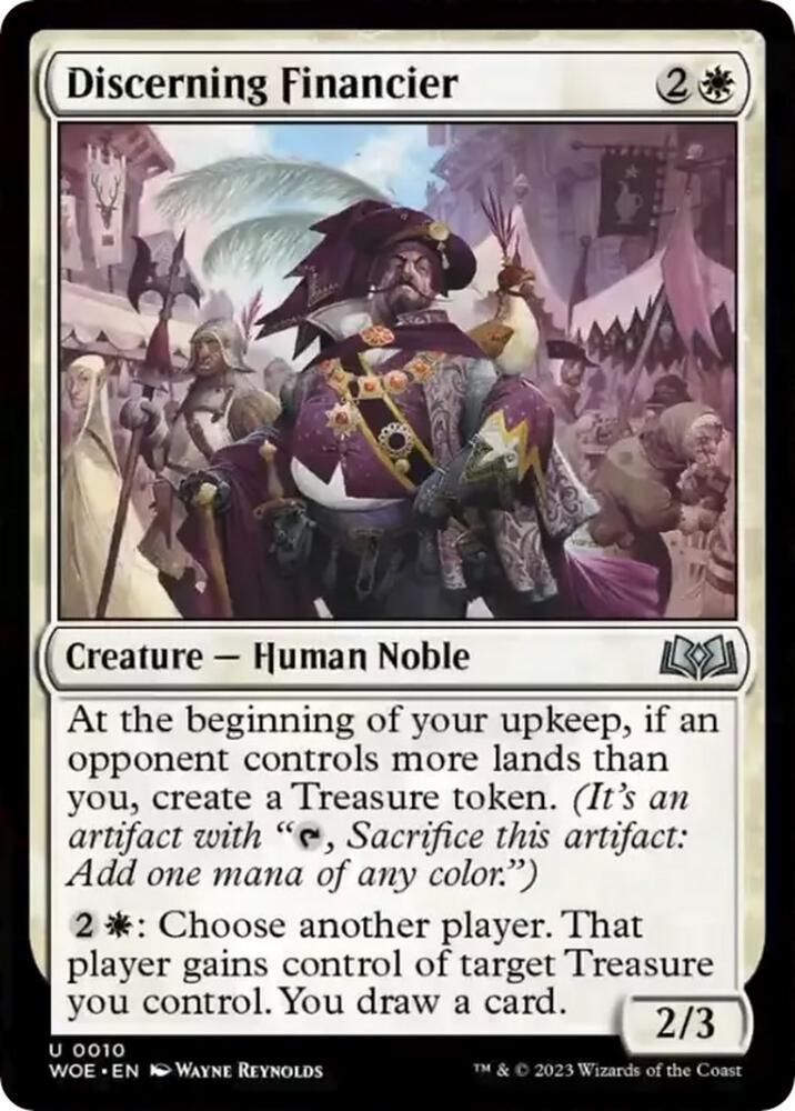 Discerning Financier [Wilds of Eldraine] 10