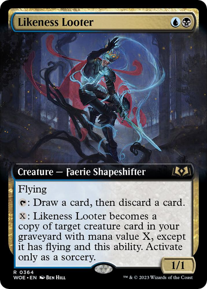 Likeness Looter (Extended Art) [Wilds of Eldraine] 364