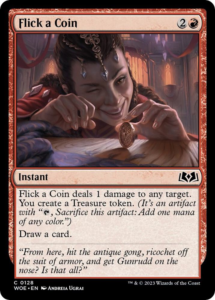 Flick a Coin [Wilds of Eldraine] 128