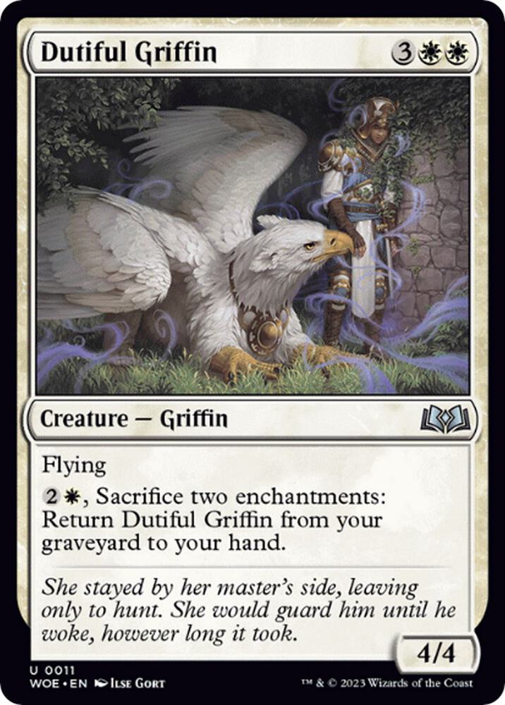 Dutiful Griffin [Wilds of Eldraine] 11