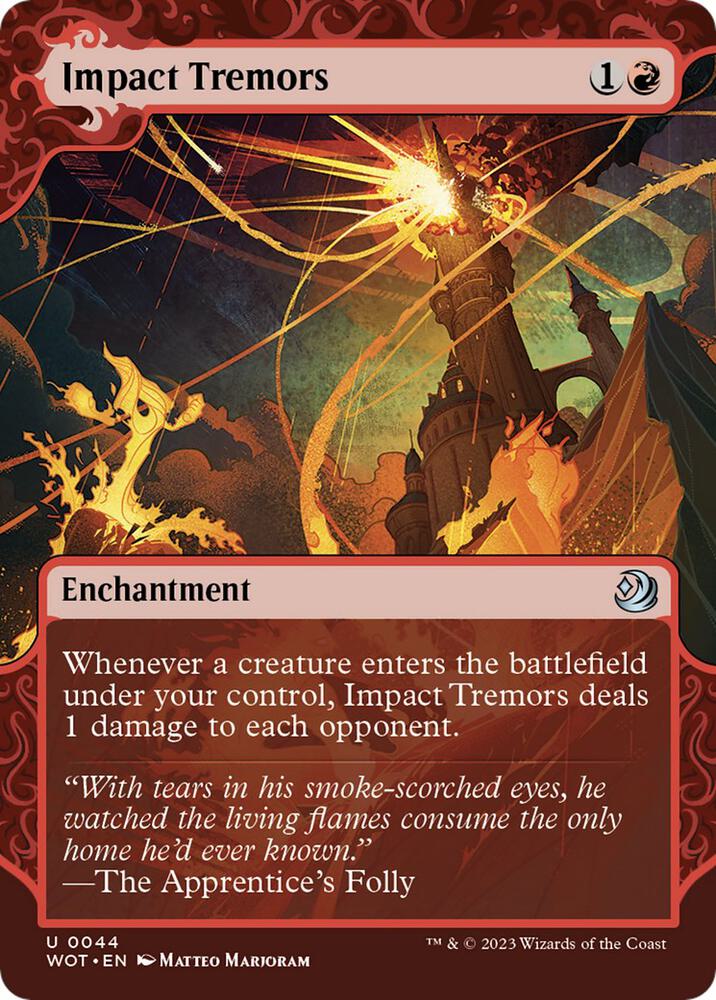 Impact Tremors [Wilds of Eldraine: Enchanting Tales] 44