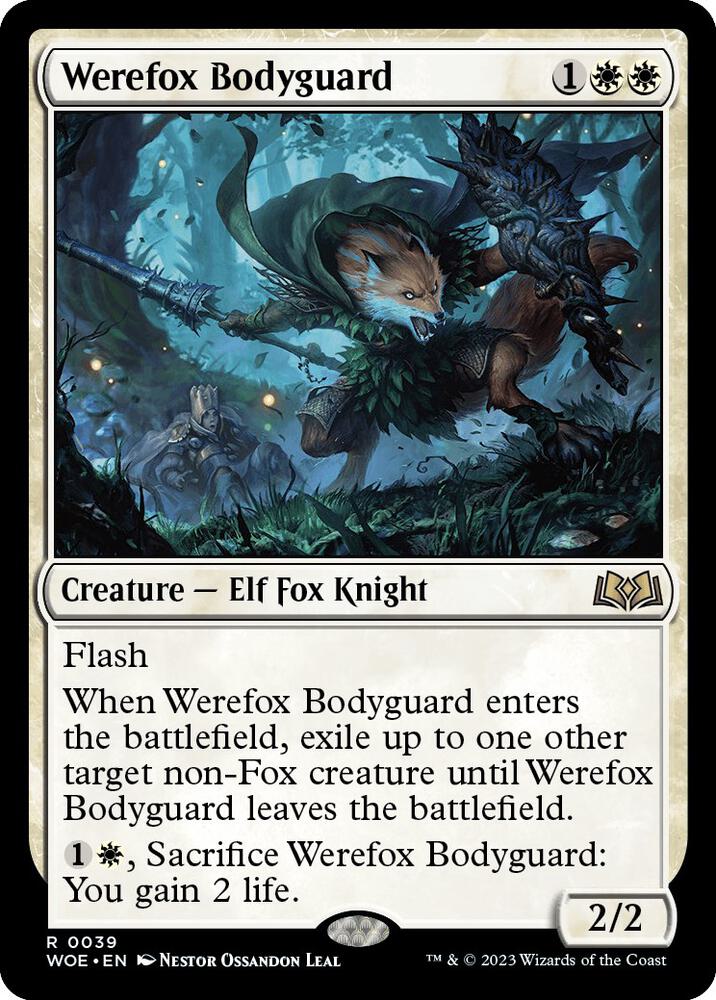 Werefox Bodyguard [Wilds of Eldraine] 39