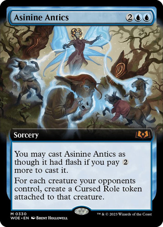 Asinine Antics (Extended Art) [Wilds of Eldraine] 330