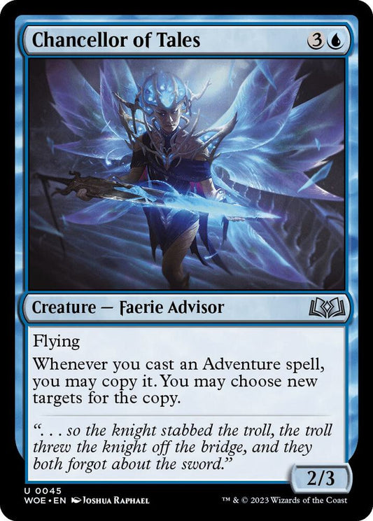 Chancellor of Tales [Wilds of Eldraine] 45