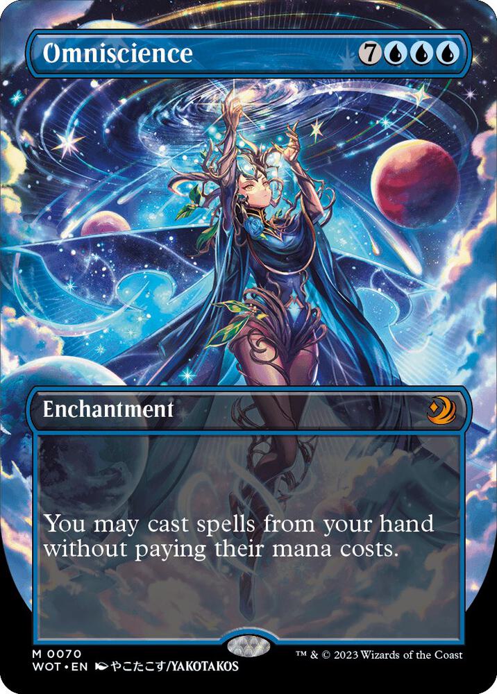 Omniscience (Anime Borderless) [Wilds of Eldraine: Enchanting Tales] 70