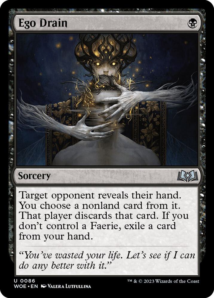 Ego Drain [Wilds of Eldraine] 86