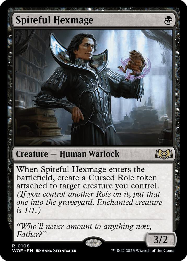 Spiteful Hexmage [Wilds of Eldraine] 108