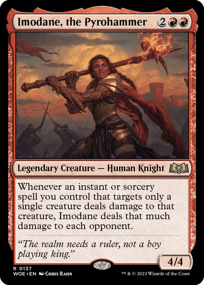 Imodane, the Pyrohammer [Wilds of Eldraine] 137