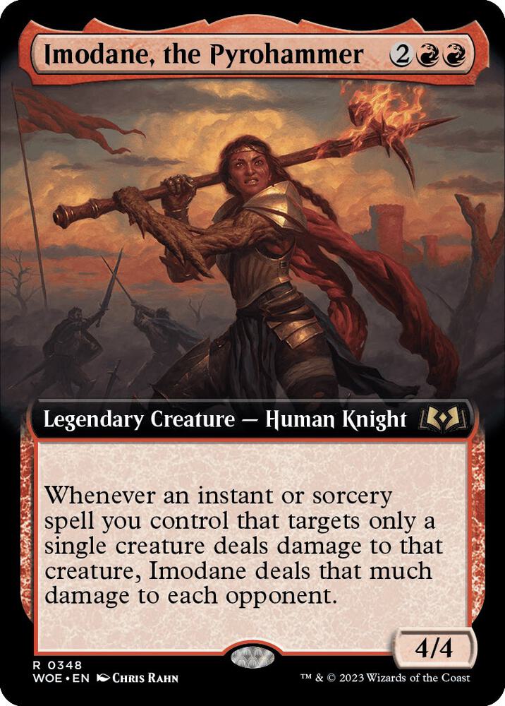 Imodane, the Pyrohammer (Extended Art) [Wilds of Eldraine] 348
