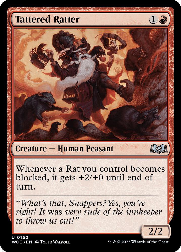 Tattered Ratter [Wilds of Eldraine] 152
