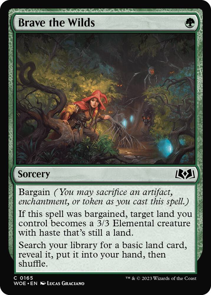 Brave the Wilds [Wilds of Eldraine] 165
