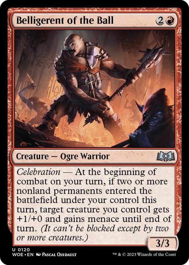 Belligerent of the Ball [Wilds of Eldraine] 120
