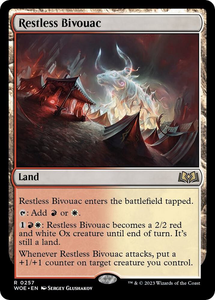 Restless Bivouac [Wilds of Eldraine] 257