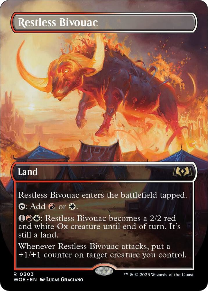 Restless Bivouac (Borderless) [Wilds of Eldraine] 303