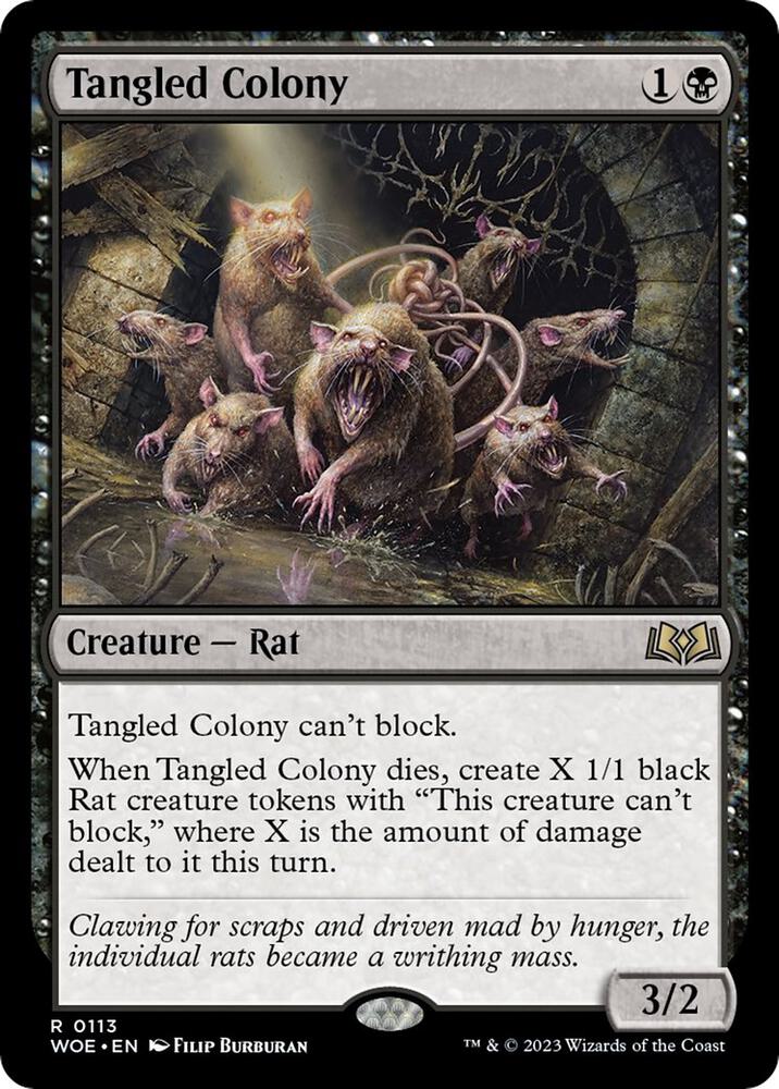 Tangled Colony [Wilds of Eldraine] 113