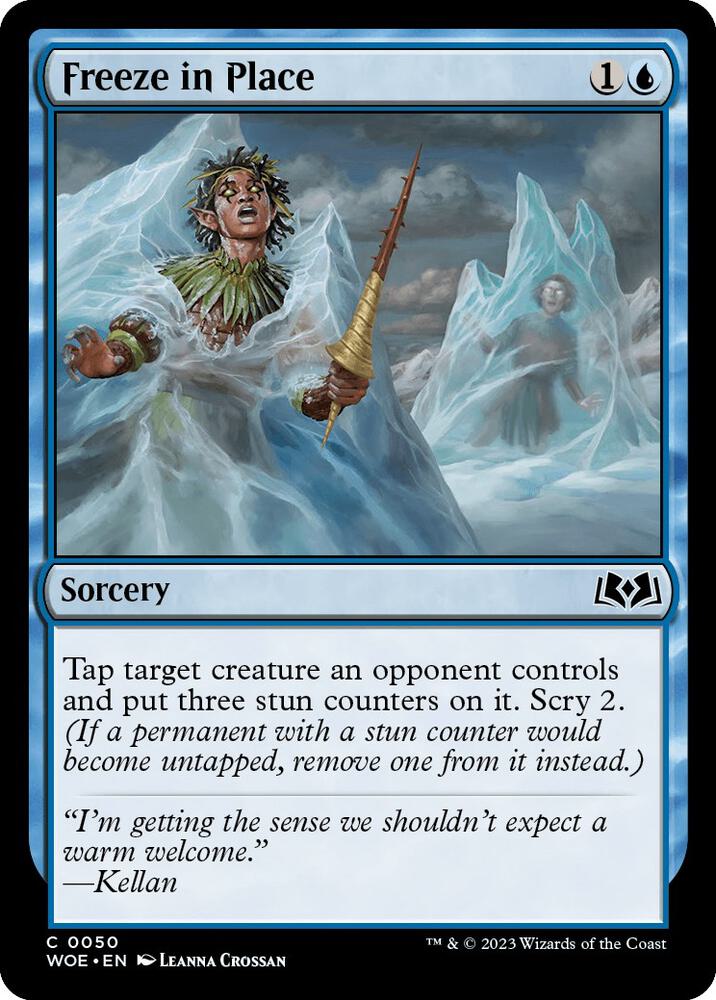 Freeze in Place [Wilds of Eldraine] 50