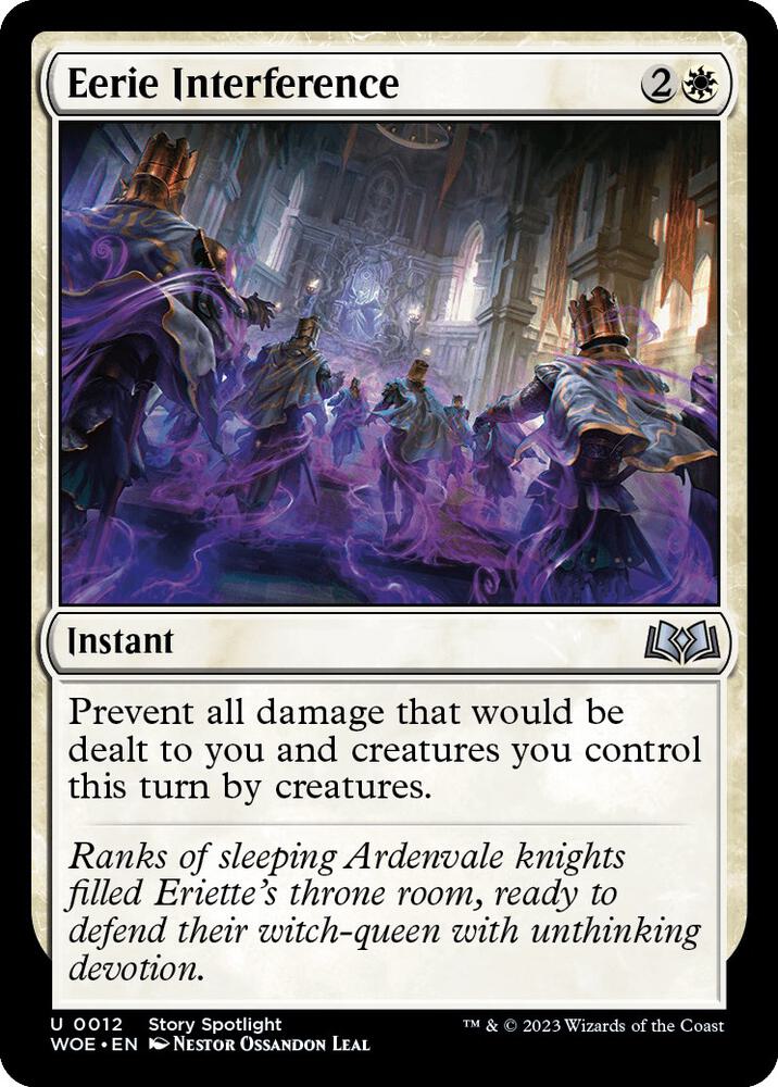 Eerie Interference [Wilds of Eldraine] 12