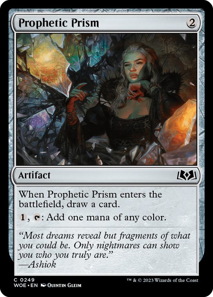 Prophetic Prism [Wilds of Eldraine] 249