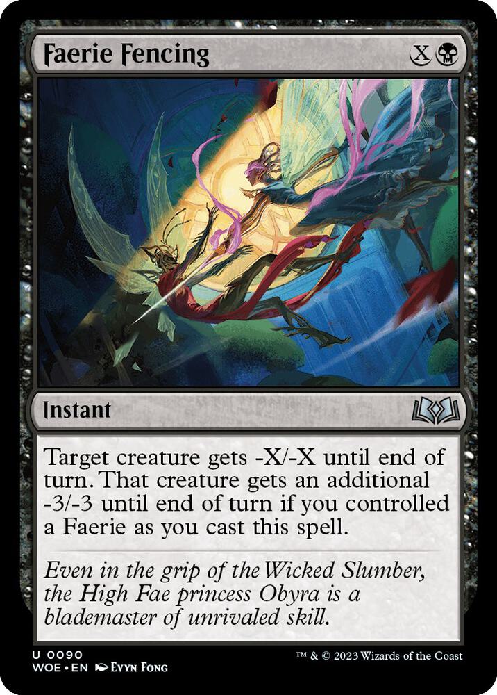 Faerie Fencing [Wilds of Eldraine] 90