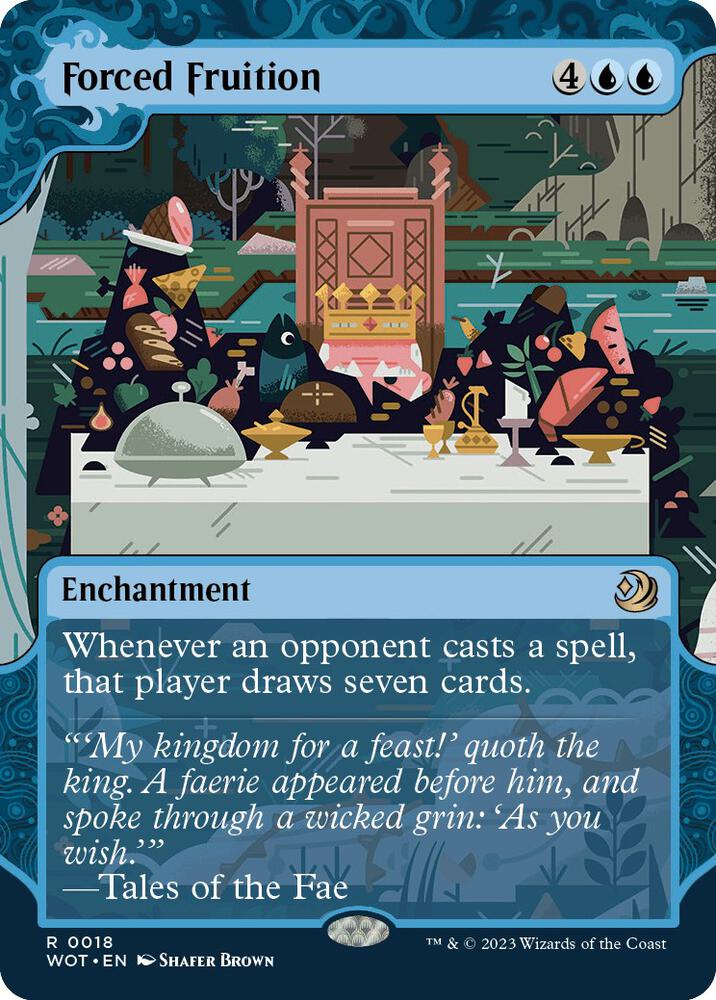 Forced Fruition [Wilds of Eldraine: Enchanting Tales] 18