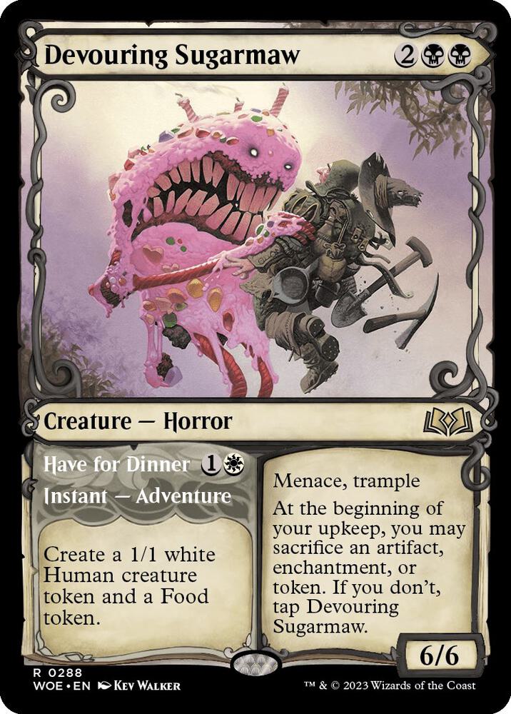Devouring Sugarmaw (Showcase) [Wilds of Eldraine] 288