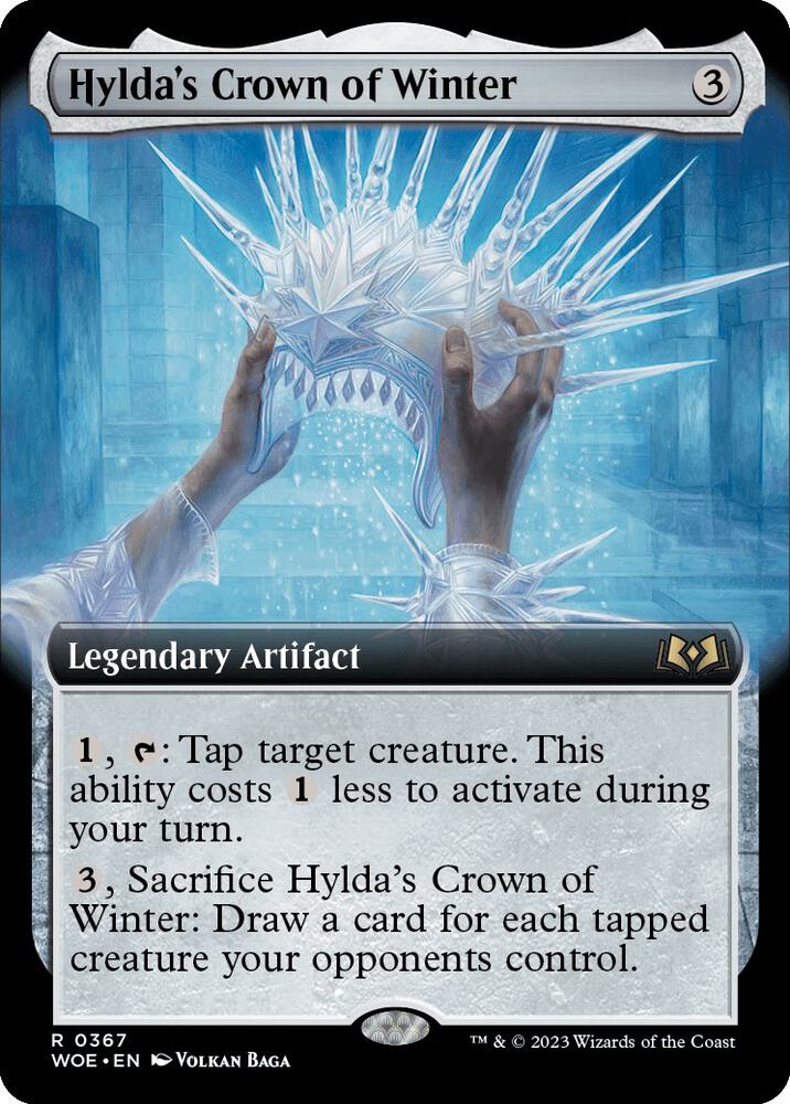 Hylda's Crown of Winter (Extended Art) [Wilds of Eldraine] 367