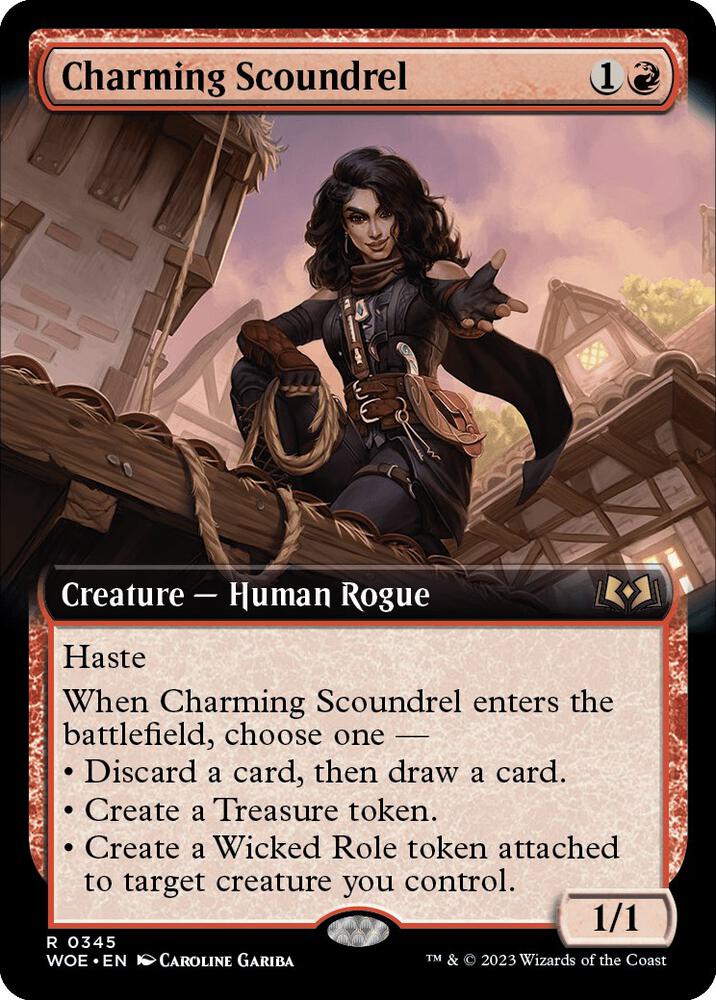 Charming Scoundrel (Extended Art) [Wilds of Eldraine] 345