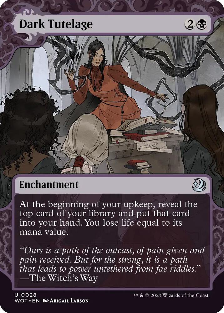 Dark Tutelage [Wilds of Eldraine: Enchanting Tales] 28
