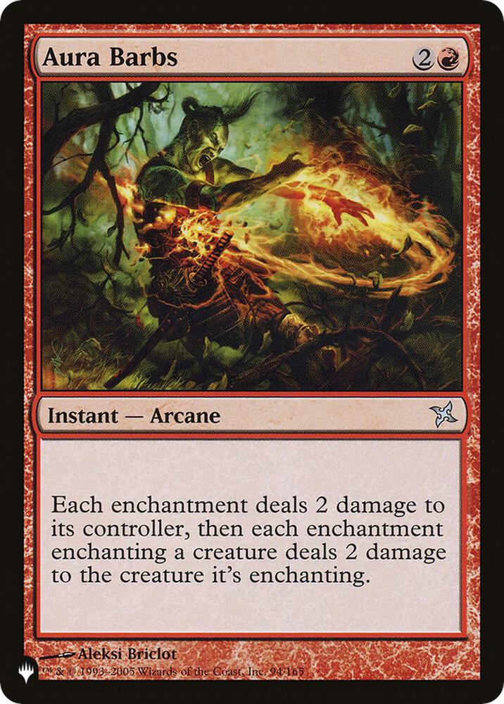 Aura Barbs [The List Reprints] 94/165